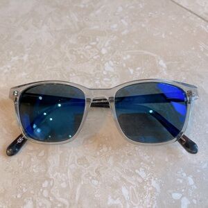 Original Penguin Sunglasses, The Clifford, Non-Rx Polycarb Polarized Blue Lenses